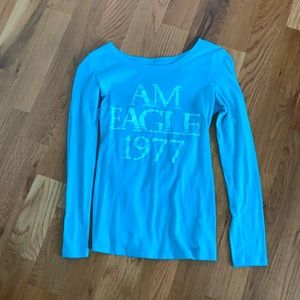 AE Women’s Long Sleeve Fitted T Shirt